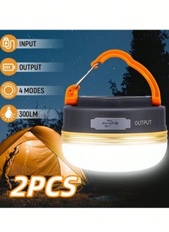 Generic 2pcs USB Rechargeable Camping Light, Portable LED Tent Light, Emergency Lantern with Power Bank Function, Water-Resistant and Lightweight for Outdoor Adventures, Hiking, Fishing, and Emergency Use  - Image 5