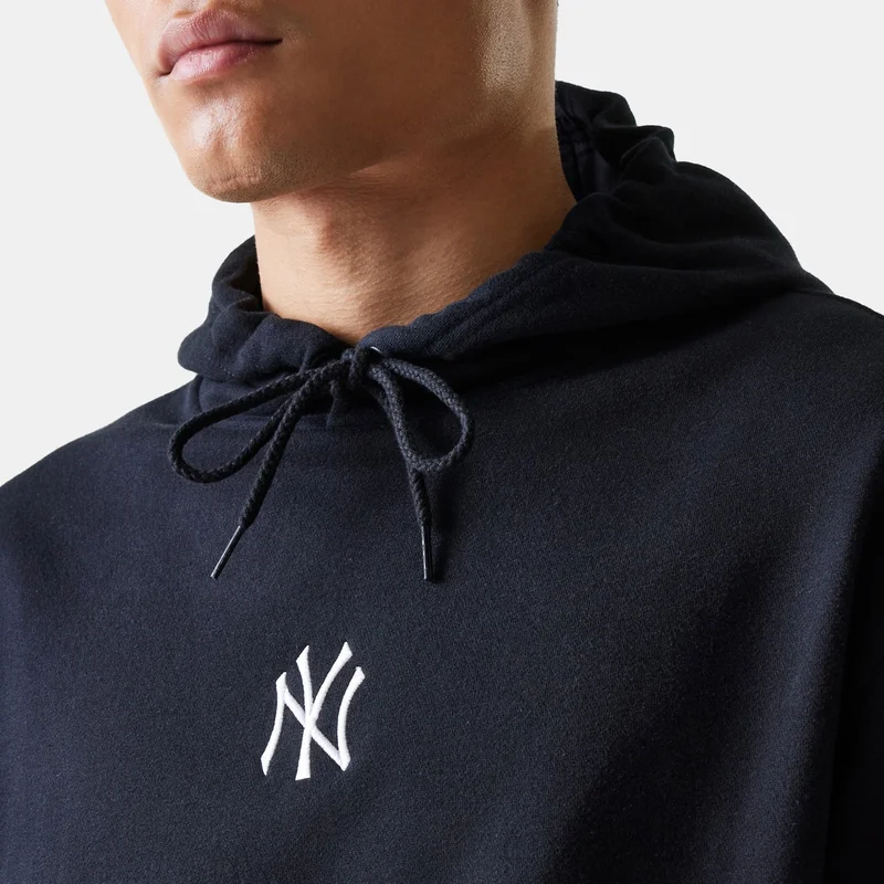 NEW ERA Black Men's MLB New York Yankees League Essential Hoodie for Men | Best Price UAE