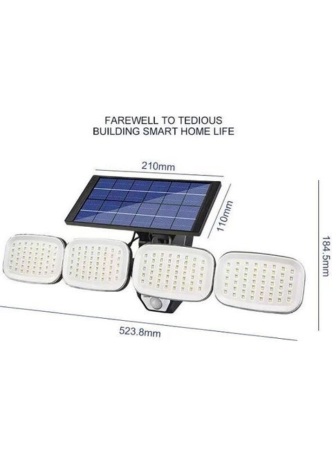 Powermaster PM-8048 6 Volt 3 Watt Solar Panel Motion Sensor LED Lamp