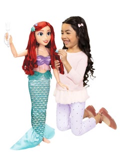Disney Princess Disney Princess Playdate Ariel Doll With Accessories, 32 Inches Tall  - Image 5