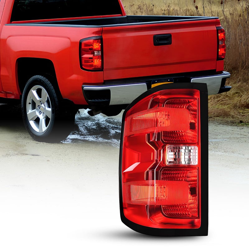 AUTOONE For 20142019 Chevy Silverado Tail Light Assembly Factory OEM Taillights Compatible with Chevy Silverado 1500 2500HD 3500HD 20152019 GMC Sierra 3500HD Driver SideLH