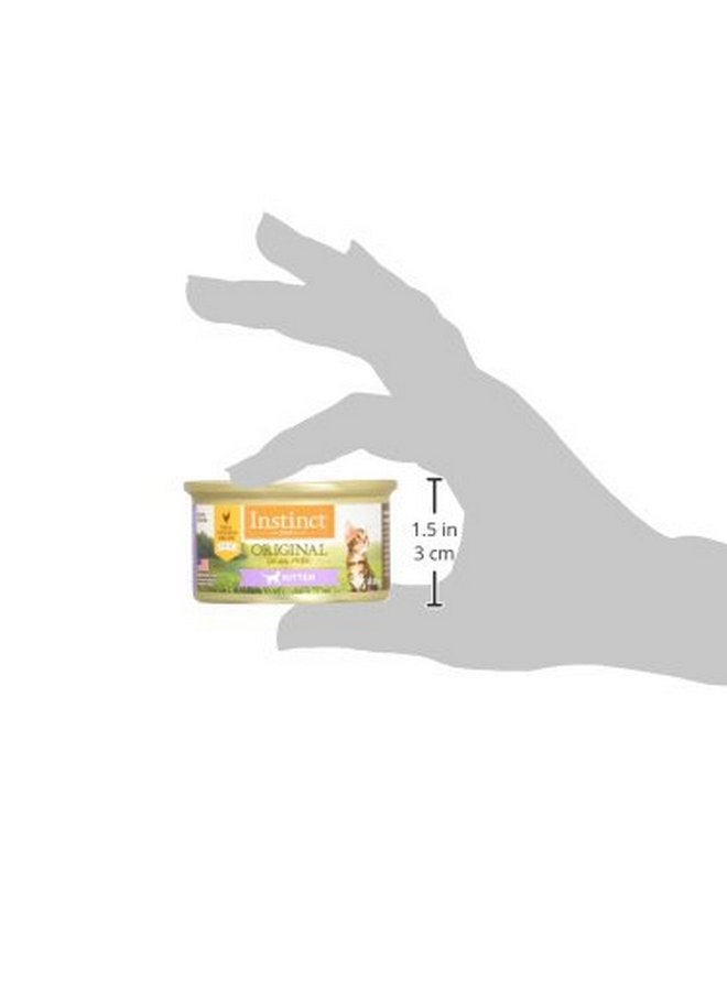Instinct Original Chicken, Wet Canned Cat Food for Kittens, 3 oz (Case of 24) - Image 3
