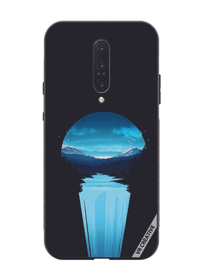 VR CREATIVE Protective Case Cover For OnePlus 7 Pro Scenario Design Multicolour - Image 1