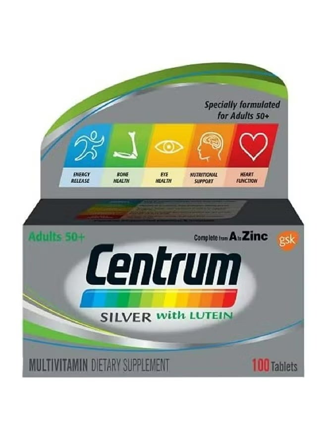 Centrum Men Supplément multivitaminé Silver Adult 50+