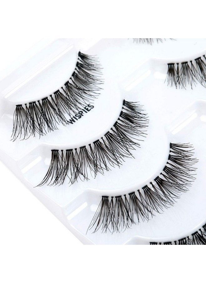 Newcally - Lashes Natural Wispy False Eyelashes Cat Eye Lashes HandKnotted Soft Light Volume Fake Lashes Multipack - Image 1