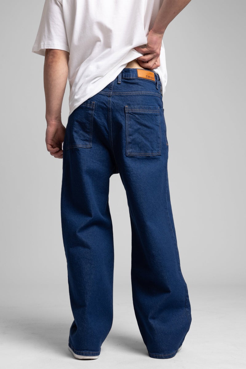 Catch Baggy Jeans with Contrast Stitching - Image 5