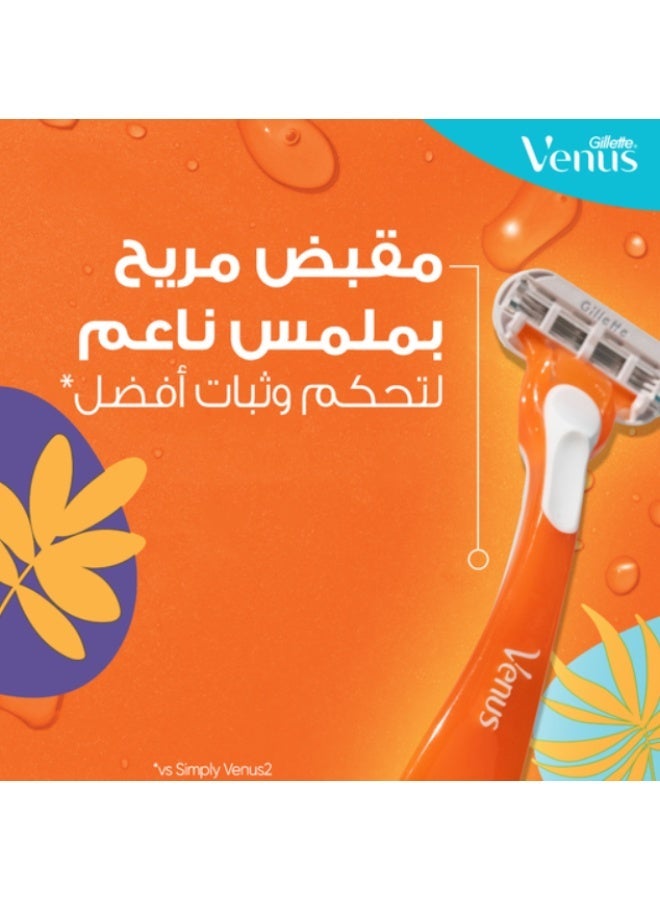 Venus Gillette Venus Razor Riviera Disposable 2 pcs - Image 4