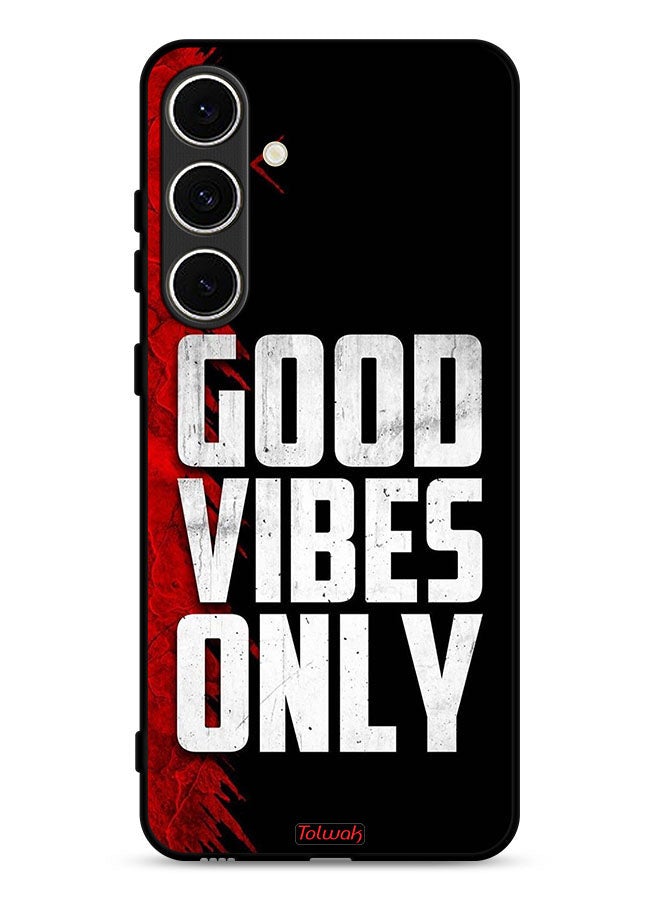 Tolwak Samsung Galaxy A36 5G Protective Case Cover Good Vibes Only - Image 1