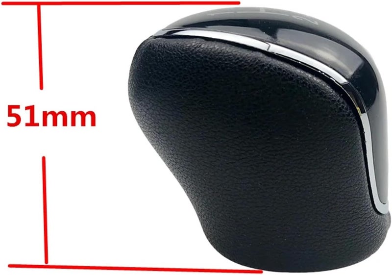 Car Manual Gear Shift Knob Gaiter Boot Cover Collar Compatible with Ford Mondeo 4 MK4 IV 2007 2008 2009 2010 2011 2012 2013 2014(Silver 5 Speed 2pcs) - Image 5