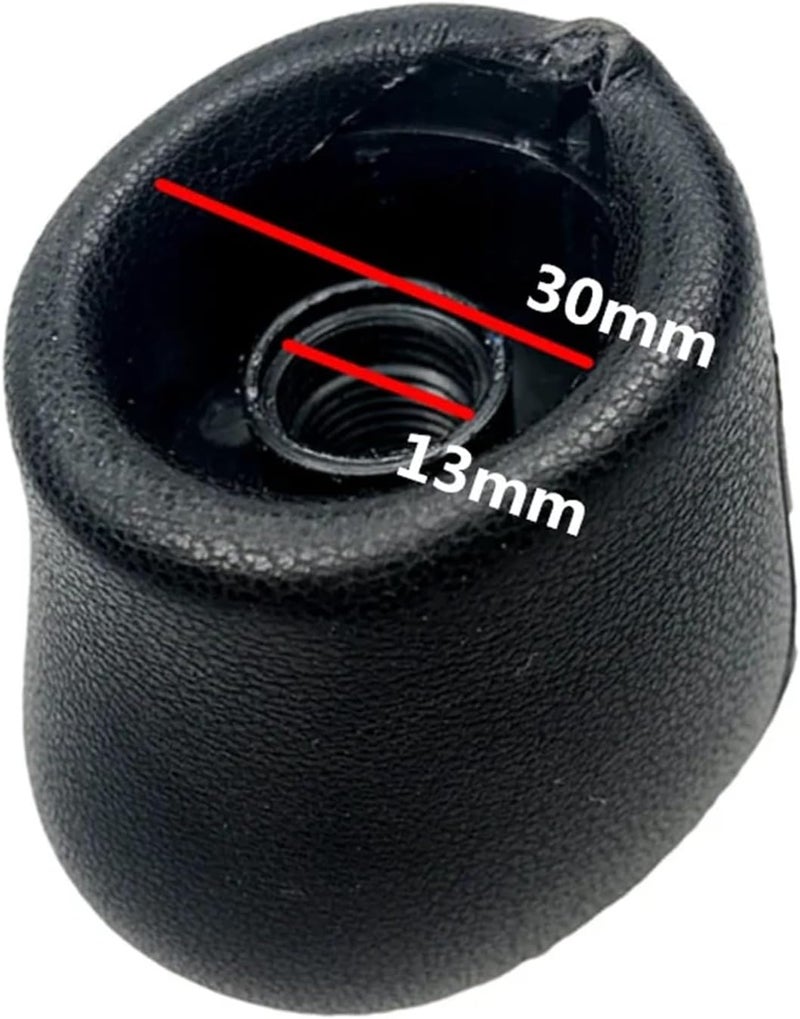 Car Manual Gear Shift Knob Gaiter Boot Cover Collar Compatible with Ford Mondeo 4 MK4 IV 2007 2008 2009 2010 2011 2012 2013 2014(Silver 5 Speed 2pcs) - Image 4