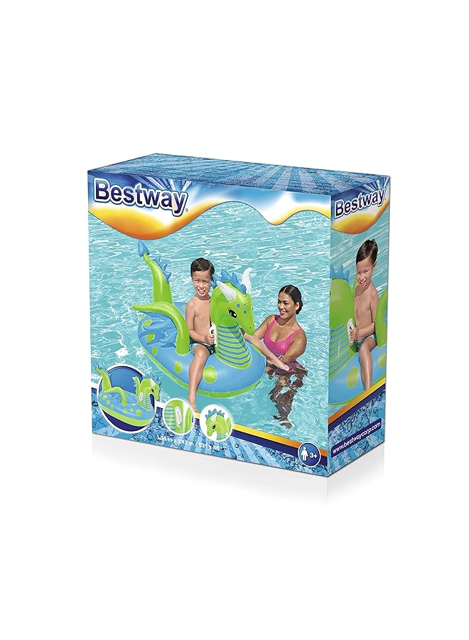 بست واي لعبة ركوب تنين خيالي 134 سم × 142 سم - Image 2