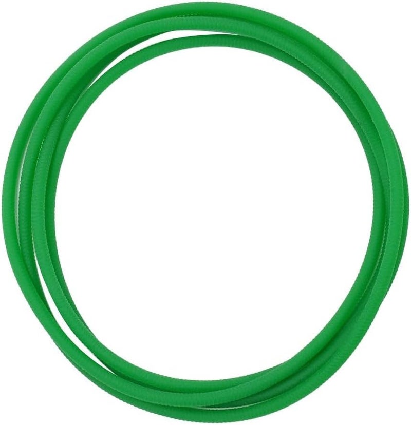 bike rollers Drive Replacement Belt 5mm Width Indoor Bicycle Trainer Roller Accessory 72.83'' Perimeter Cycling Equipment Part in Red or Green for Home Training(Green) - Image 1