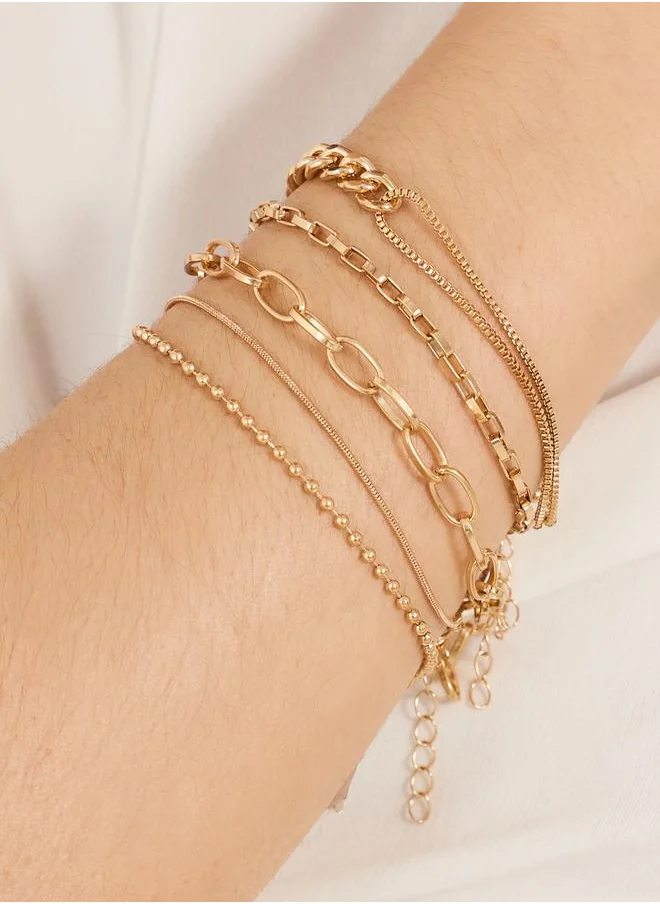 Styli Set of 5 - Assorted Chain Bracelet