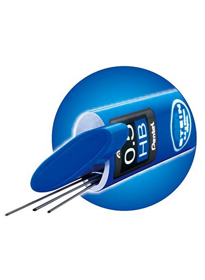 Pentel قلم رصاص ميكانيكي بنتل آين شتاين | حجم الرأس 0.5 مم | رصاص من الدرجة 2B | عبوة من 40 قطعة (C275-2B) - Image 3