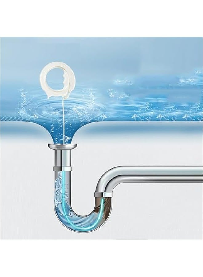 Sisily Retractable Pipeline Cleaning Brush for Bathroom Kitchen Home Toilet - Set of 3 - Image 3