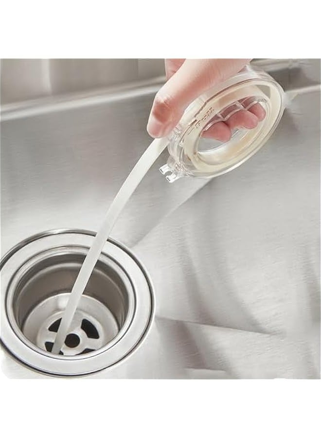 Sisily Retractable Pipeline Cleaning Brush for Bathroom Kitchen Home Toilet - Set of 3 - Image 4