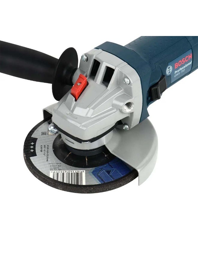 BOSCH Bosch Professional GWS 750 (06013940L0) 100MM 750W 220V Angle Grinder  - Image 3