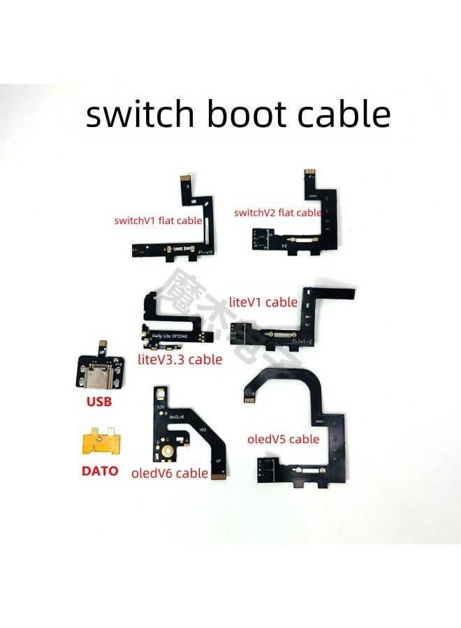 Oled Game Console Guidance Board Sorting Capabilities Switch/ns Lite/oled Wire Organizer For Gaming Systems-Product Color:DATO Scarf 