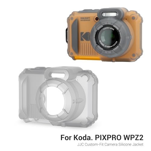 JJC Silicone Jacket for Kodak PIXPRO WPZ2, Anti-Scratch and Dustproof Camera Protective Case with Secure Grip Design and Not Affect The Use of Camera Buttons - Image 2