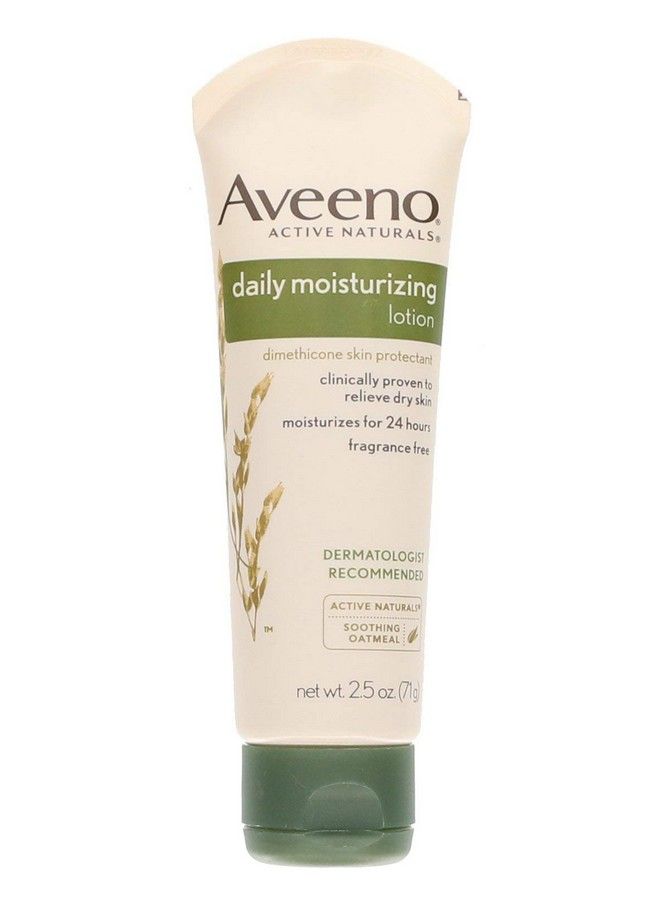 Aveeno Daily Moisturizing Body Lotion With Soothing Oat And Rich Emollients To Nourish Dry Skin Fragrancefree 25 Fl Oz - Image 2