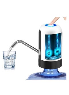 Generic Electric Automatic Portable Water Pump with USB Charging, Easy to Carry for 5-Gallon Water Bottles, for Home, Kitchen, Camping, Garage, Workshop, with Rechargeable Batteries and Bottled Drinking Water Distribution, Comes in Random Multi-Color  - Image 1