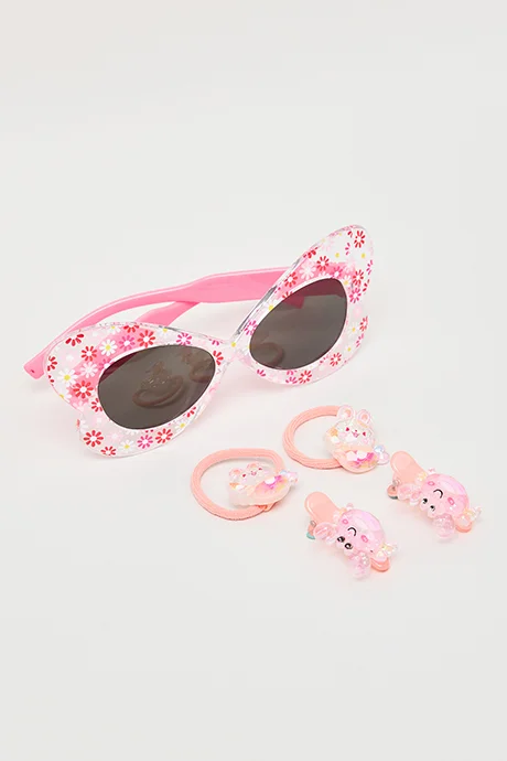 أر أند بي Hair Accessories & Sunglasses Set