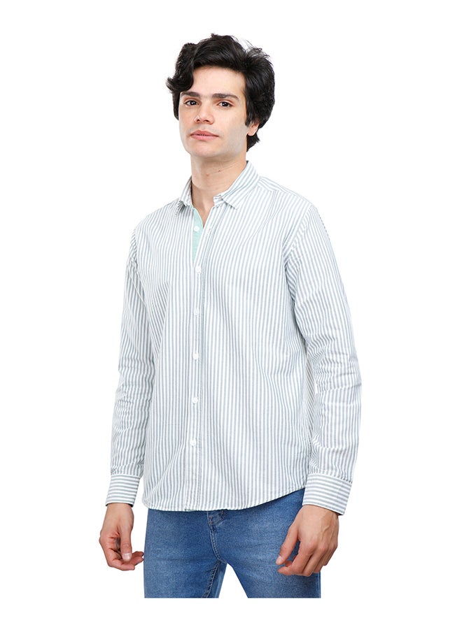 Coup - Stripe Oxford Shirt with Long Sleeves - pzsku/Z9310556CA1BEAB532FB3Z/45/_/1715172164/65886456-f8a6-4f8b-8a2e-1042fc53b80e