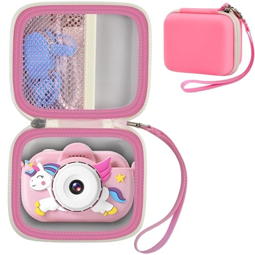 GWCASE Camera Case Compatible with Seckton for MAVOKIS for ZUODUN for YEEHAO for HOOMOON for Goopow for GREENKINDER Kids Selfie Camera, Kids Digital Cameras Holder Container (Box Only)-Pink - Image 1