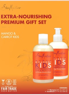 Shea Moisture Kids Extra Nourishing Shampoo & Conditioner, Mango, Carrot & Orange Blossom Extract for Weak, Dry Hair, 8 oz Each - pzsku/Z93105913535E81C3E781Z/45/_/1729346285/c4110d68-f87b-4d5f-9ec0-234f3d55b609