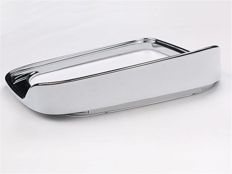 DEMULAX 2PCS ABS Chromed Rearview Mirror Eyebrow Shield Cover Trim - Image 3