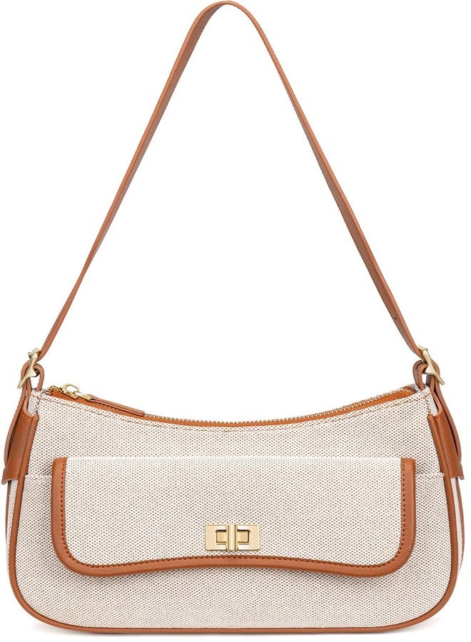 Peacocktion Shoulder Bag for Women Travel Straw Trendy Vegan Leather designer Crossbody Purses Straw Handbags Summer - Image 1
