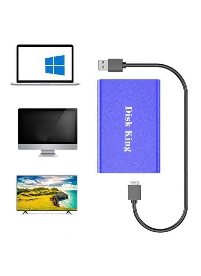 Generic High Capacity Ssd Mobile Solid State Drive 2tb1tb Metal Usb3.0 Portable External State Drive Digital Computer/u Disk/u Disk-Color:T5 Black-Capacity:2t (64g Expansion)  - Image 3
