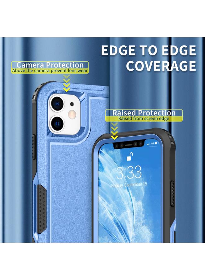 S-TOP Case For iPhone 12 3 in 1 PC + TPU Shockproof Phone Case - Image 3