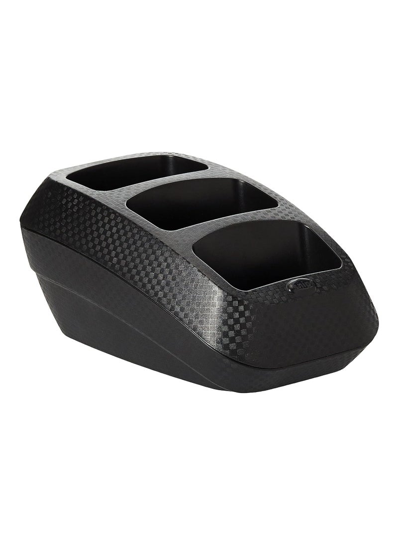 Snips 3 Tier Remote Control and Mobile Phone Holder Storage Organizer - Image 1