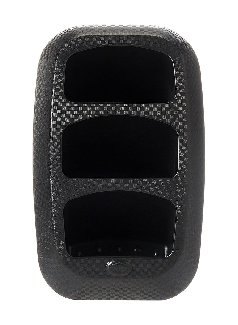 Snips 3 Tier Remote Control and Mobile Phone Holder Storage Organizer - Image 2