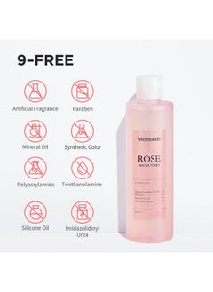 Mamonde Mamonde Rose Water Vegan Toner for Face - Vegan Korean Toner, 90.97% Pure Rose Water Toner, Organic Certified, Soothing and Hydrating, Alcohol-Free, Korean Skin Care, 8.45 Fl Oz  - Image 4