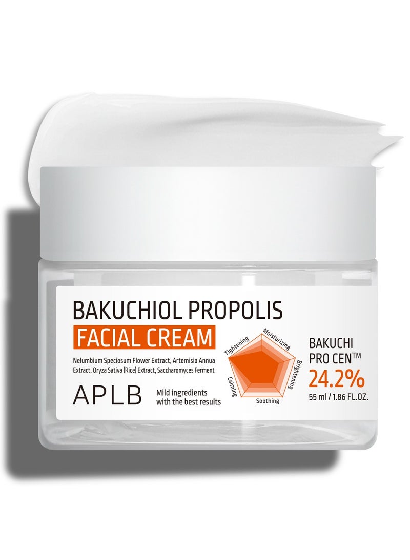 ايه بي ال بي كريم الوجه الكوري بتركيبة الباكوتشول والبروبوليس لبشرة مشدودة ومظهر حيوي حجم 55 مل - Image 1