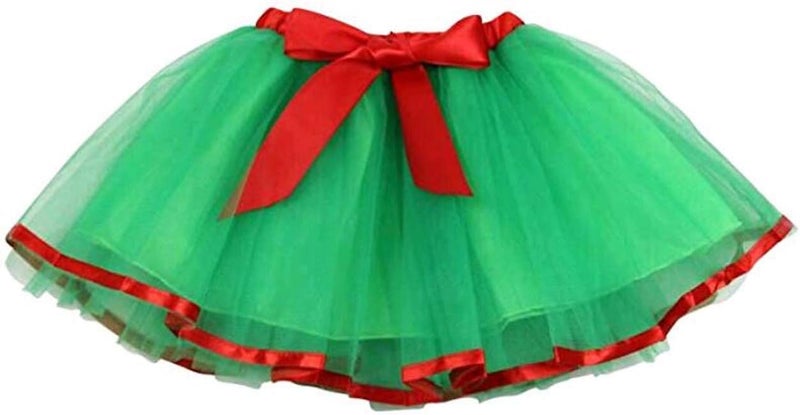 Jastore Girls Layered Stars Sequins Tutu Skirt Princess Ballet Dance Dress for 2-8 Years - Image 1