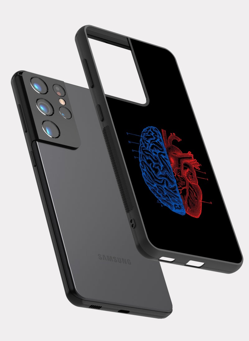 بكسلات كفر سامسونج جالكسي اس 21 الترا القلب والعقل متعدد الالوان - Image 2