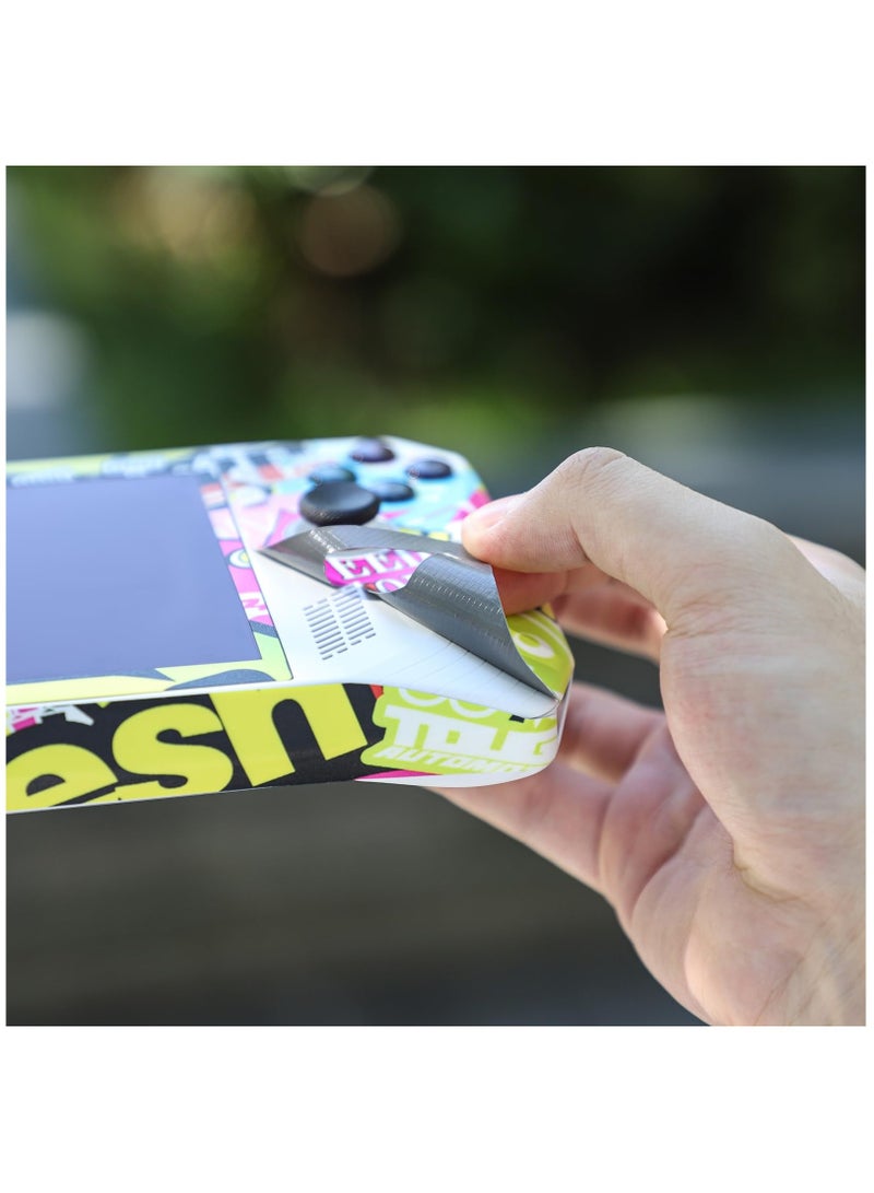 ROG Ally Decorative Stickers - Custom Colorful DIY Protective Film for Gaming Console, Scratch-Resistant Cover Accessories, Trendy and Stylish Design. - Image 4