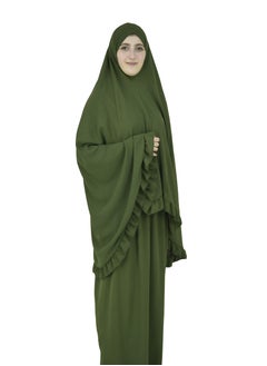 DAMAS COLLECTION Two Piece Islamic prayer dress for girls kids and women -Prayer Clothes for girls and Muslim Women-Prayer Abaya For women and girls kids- Umrah essentials for women -Prayer dress women  - Image 2