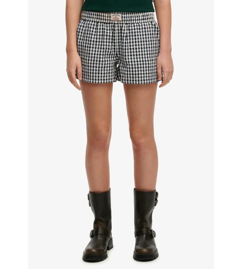 سوبر دراي Organic Cotton Stripe Elasticated Shorts