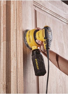 Stanley Stanley Ss30 300W 125Mm Variable Speed Random Orbital Sander(Yellow & Black)  - Image 4