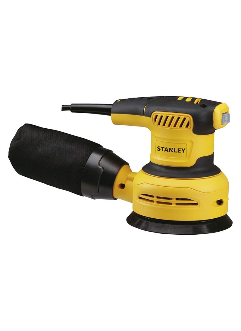 Stanley Stanley Ss30 300W 125Mm Variable Speed Random Orbital Sander(Yellow & Black)  - Image 2