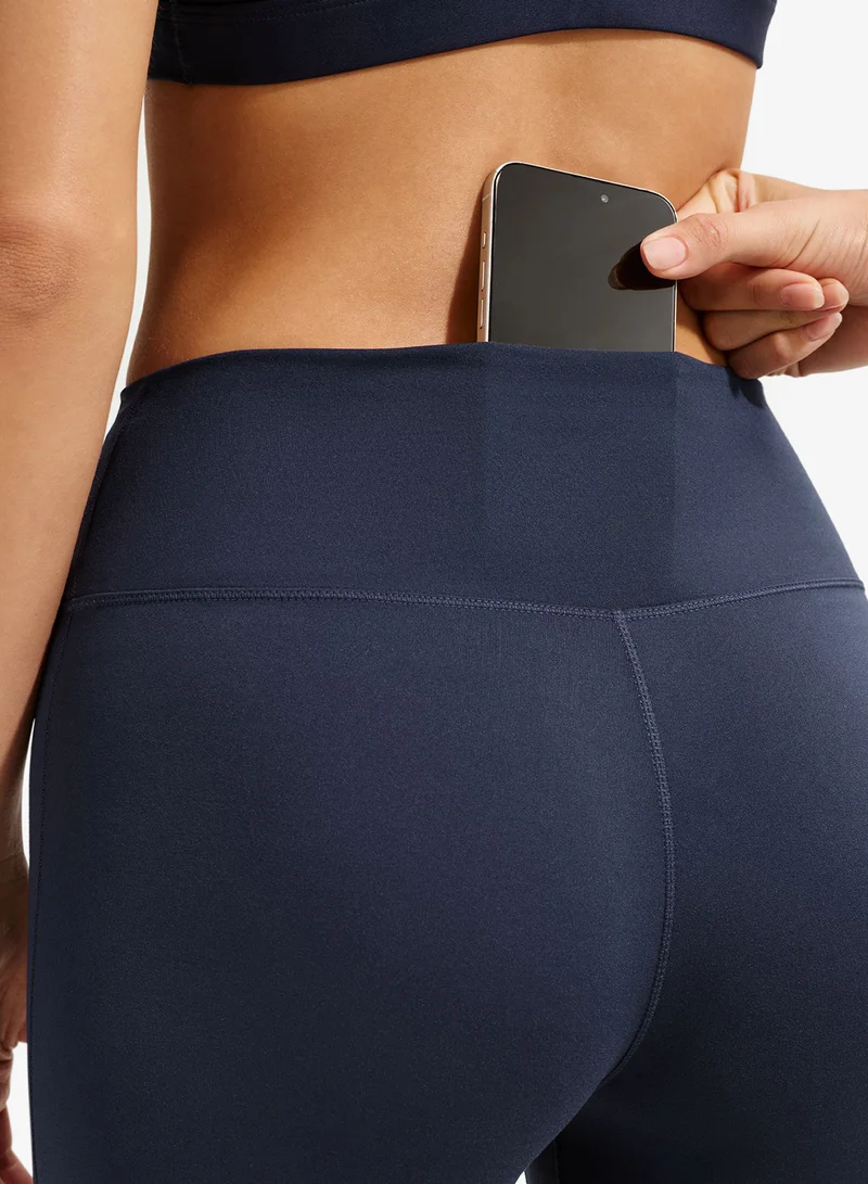 Nike MIDNIGHT NAVY/(WHITE) W NK DF ONE HR 7/8 TIGHT USEAM for Women | Best Price UAE