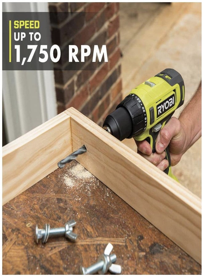 RYOBI ONE+ 18V Cordless 1/2 in. Drill/Driver (Tool Only) PCL206B Black Green - Image 5