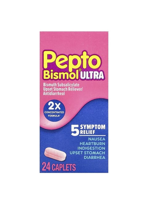 Pepto Bismol, Pepto Bismol® Ultra, 24 Caplets