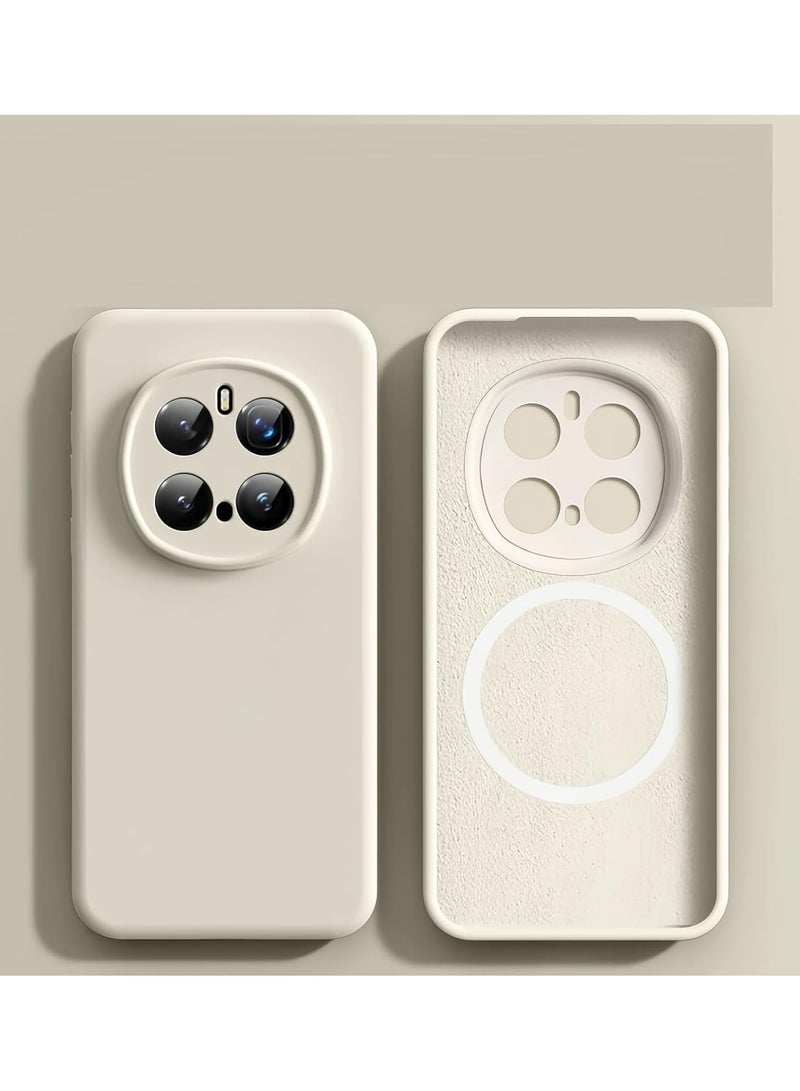 عام غطاء متوافق مع هونر ماجيك 7 برو - [متوافق مع ماج-سيف]، سيليكون سائل ناعم رفيع، حماية كاملة للكاميرا، إطار بسيط بلون نقي - Image 1