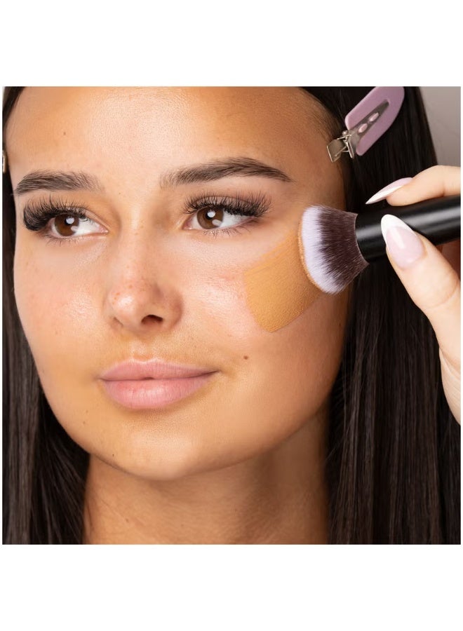 brushworks No. 2 Buffing Foundation Brush - Image 4