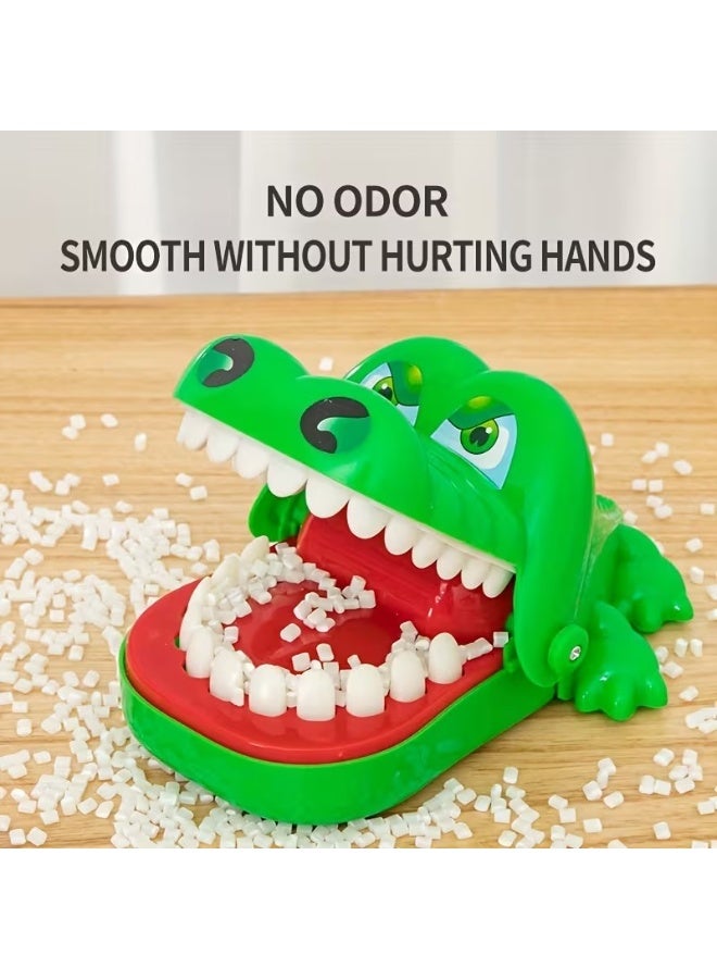 Goolsky Toy Crocodile Game, Prank Game, Crocodile Tooth Pulling Companion Interactive Novelty Toy, Kids' Prank Props, 3+ Children's Gift Party Favor Birthday Present , Gathering Game, Family Game, Travel Game, Pocket Game - Image 2